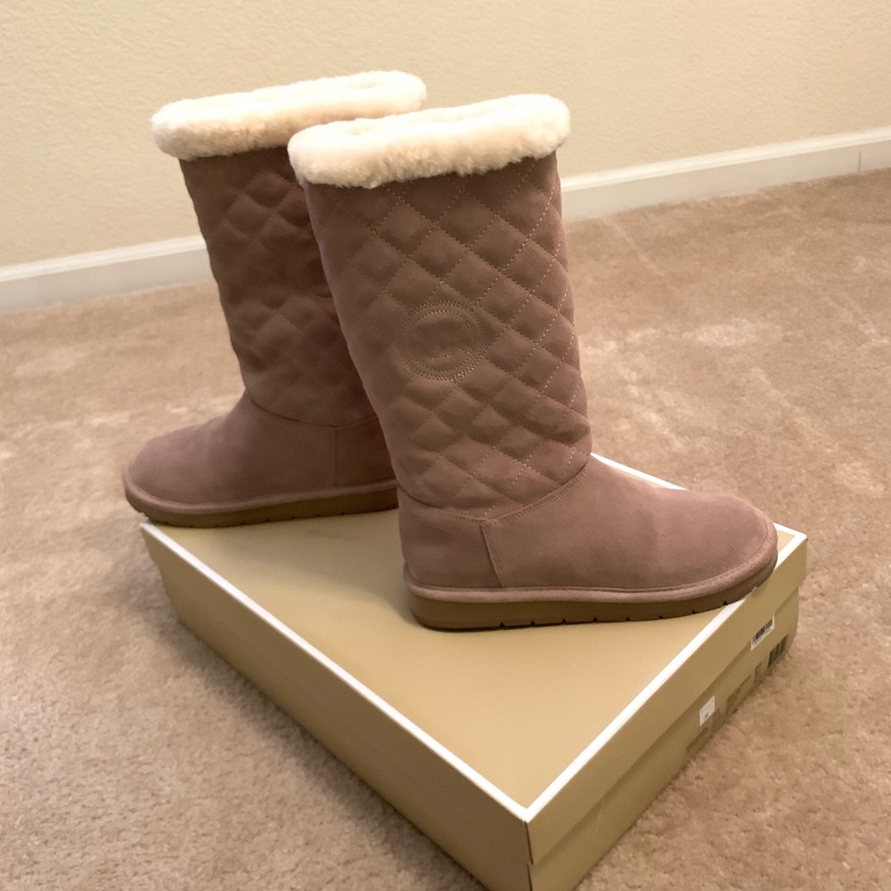 Michael Kors Sandy Quilted Boots